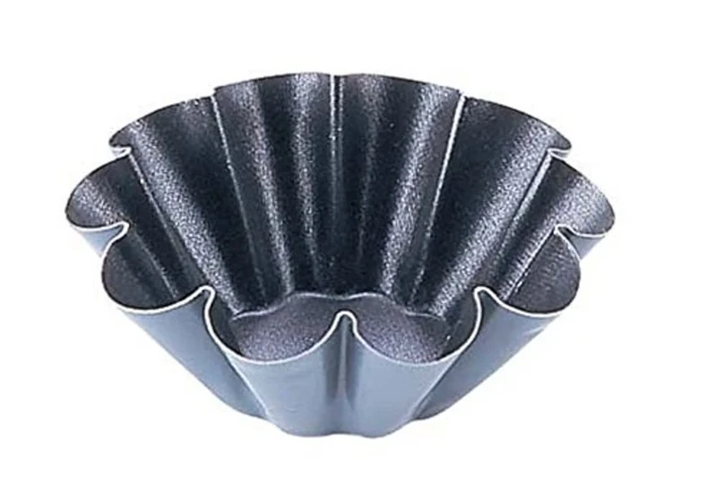 Matfer E238 Non Stick Mini Brioche Mould (Pack of 12)