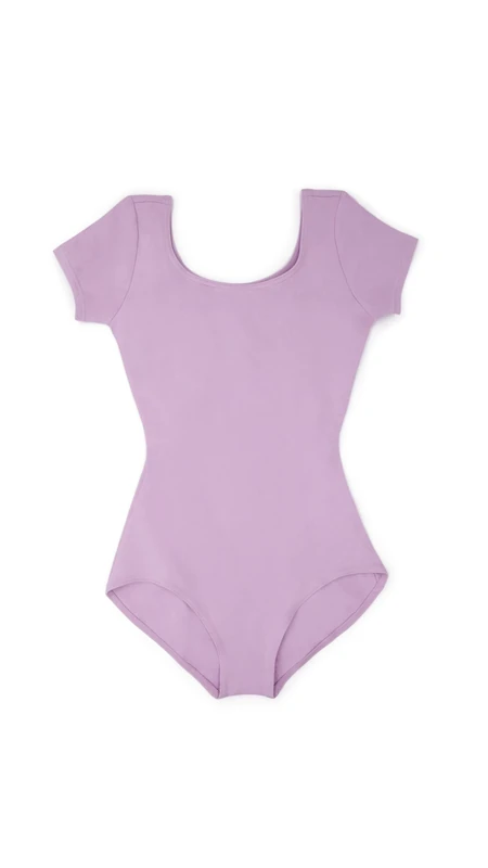 Capezio Women's Classic Short Sleeve Leotard,Lavender,Small
