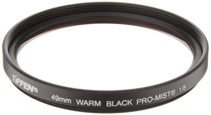 Tiffen 49WBPM18 49mm Warm Black Pro-Mist 1/8 Filter