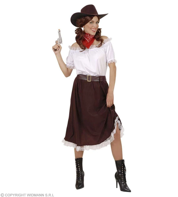 Ladies Cowgirl Outfit Accessory for Wild West Cowboy Fancy Dress