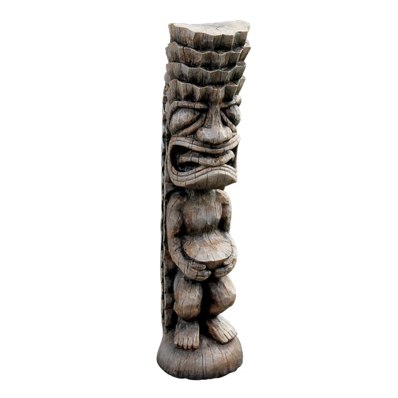 Design Toscano NG31189 the God of the Luau Taki God Statue, Brown
