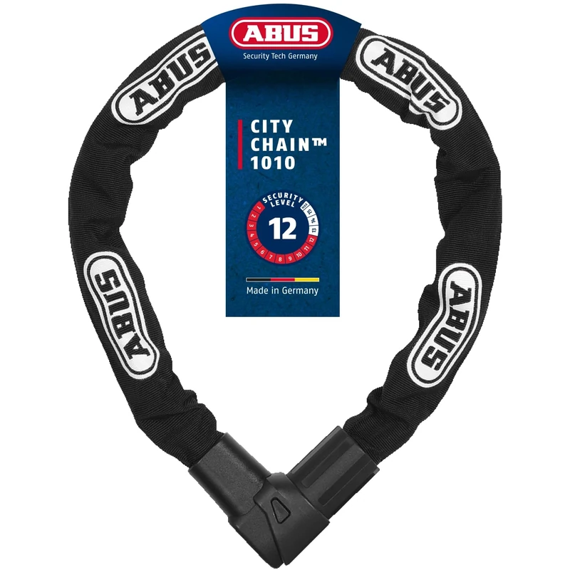 ABUS CityChain 1010 chain lock - hardened steel bicycle lock - security level 12