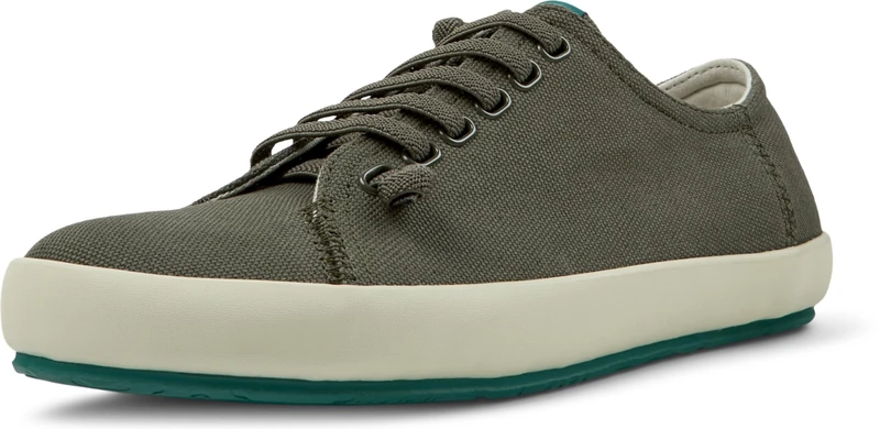 Camper Men's Peu Rambla Vulcanizado 18869 Sneaker, Medium Green 114, 8 UK