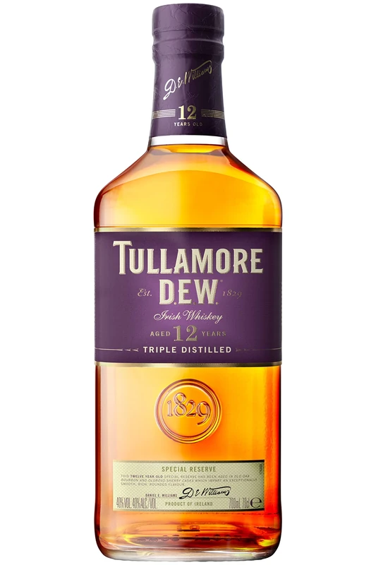 Tullamore DEW 12 Year Old Whiskey, 70cl