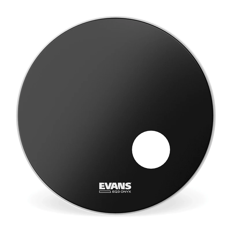 Evans BD22RONX Onyx 22-inch Bass Drum Head