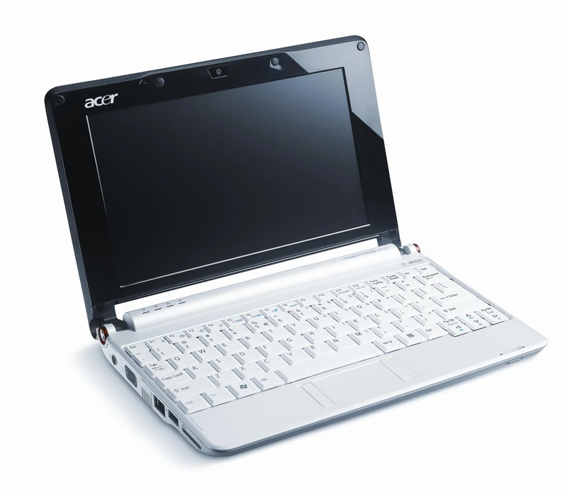 Acer Aspire One A110x 8.9 Inch Netbook, Intel Atom 1.6 Ghz, 1 GB RAM, 16 GB NAND Flash, Windows XP Home (White)