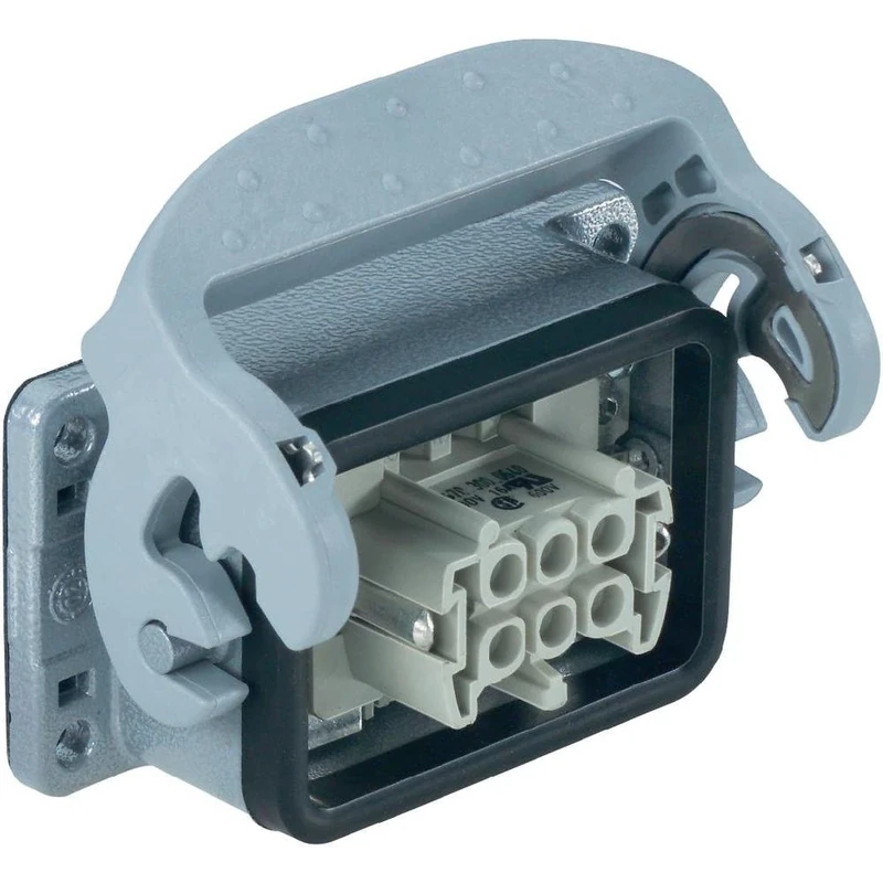 WIELAND 70.320.0628.0 Open Base Assembly – 6 Pin - Image 1