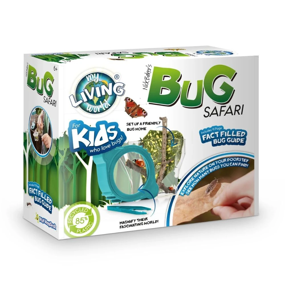 My Living World - Bug Safari | Discover The Amazing World Of Bugs | Includes Easy To Use, Quality Equipment | With 11 Page Fact Filled Bug Guide | For Ages 5+