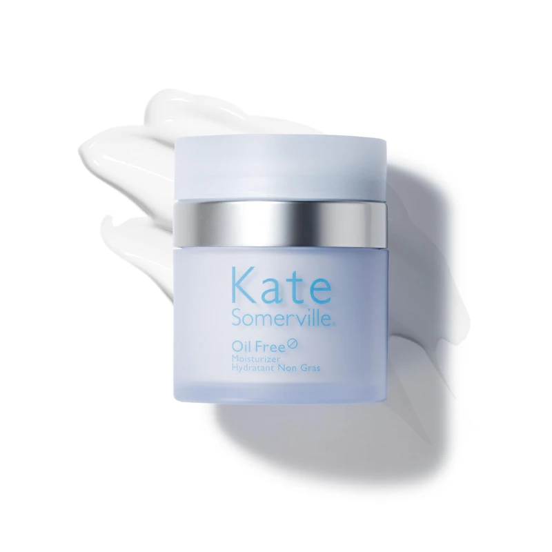 Kate Somerville Oil Free Moisturiser – Clinically Formulated for Oily Skin, Lightweight, Non-Greasy, Fast-Absorbing, Hydrating Daily Face Cream, 50 mL