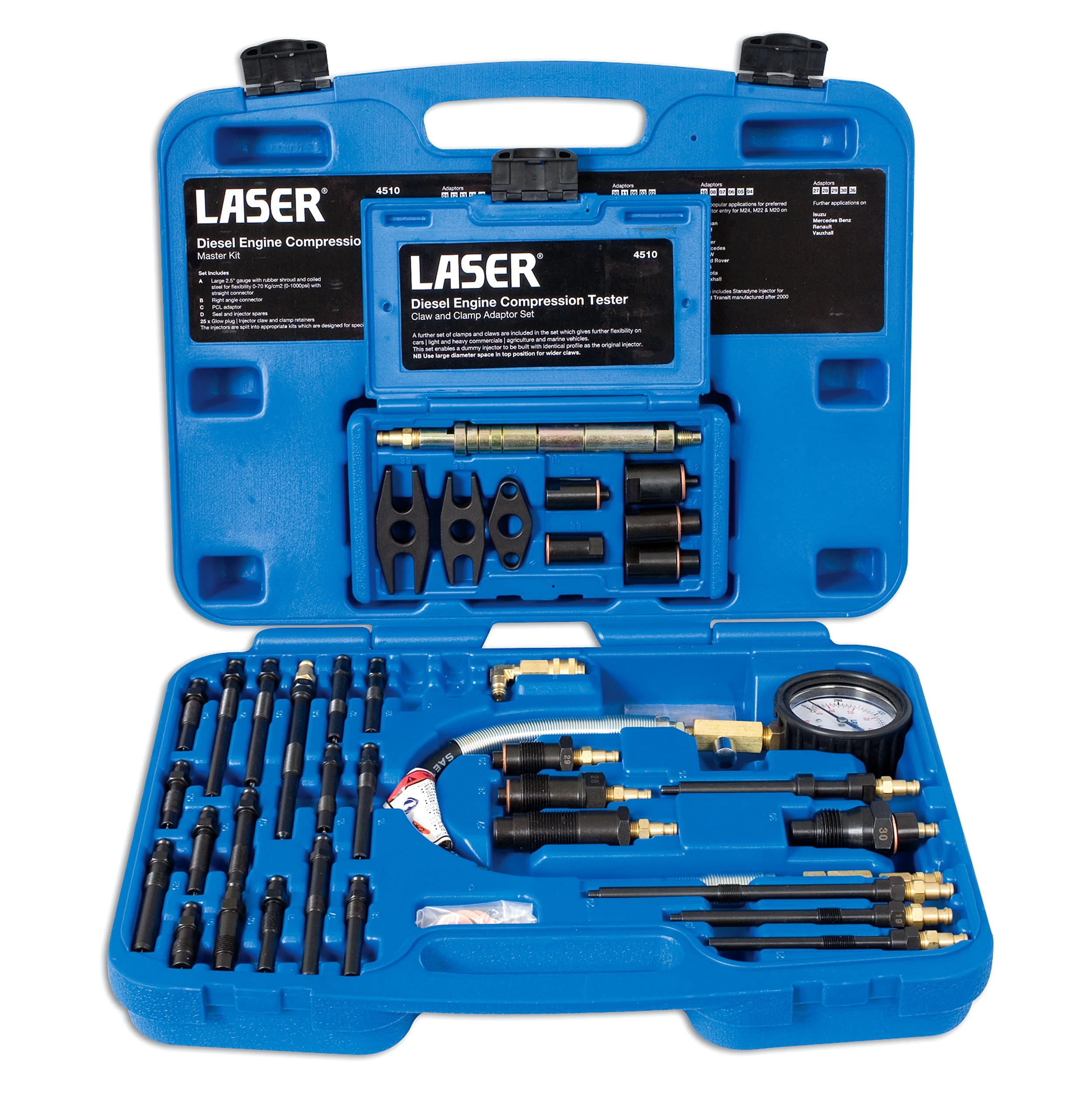 Laser 4510 Diesel Engine Compression Master Test Kit