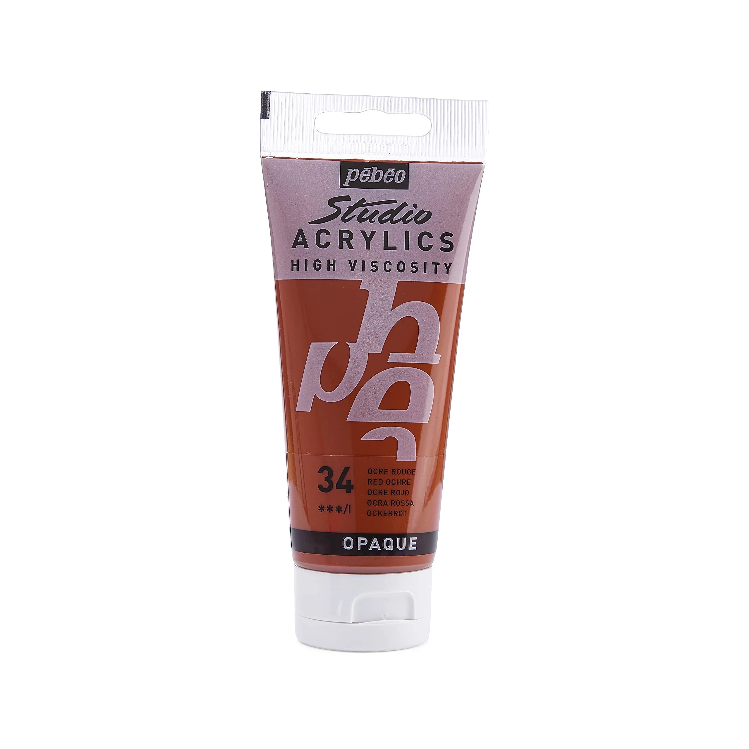 PEBEO Acrylic opaque paint - Red Ochre - 100 ml