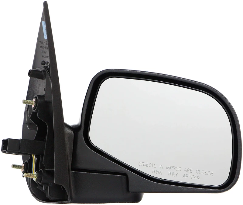 Dorman 955-047 Passenger Side Power Door Mirror - Folding Compatible with Select Ford/Mercury Models, Black