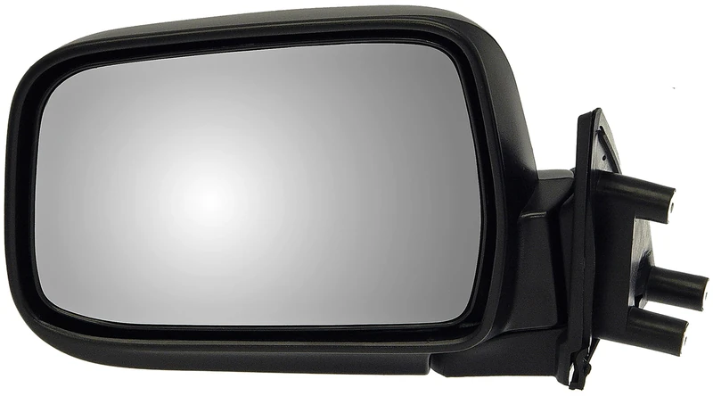 Dorman 955-481 Driver Side Manual Door Mirror - Folding for Select Nissan Models, Black