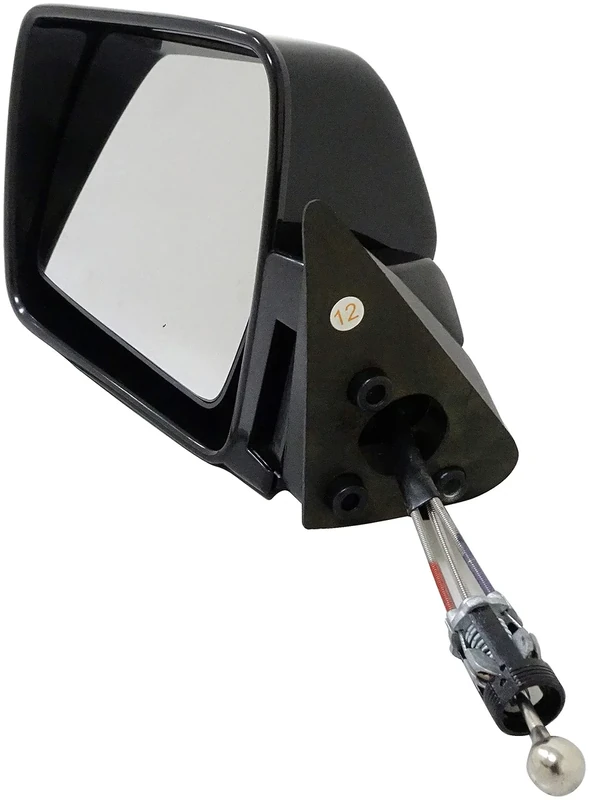 Dorman 955-238 Driver Side Manual Remote Door Mirror for Select Jeep Models, Black