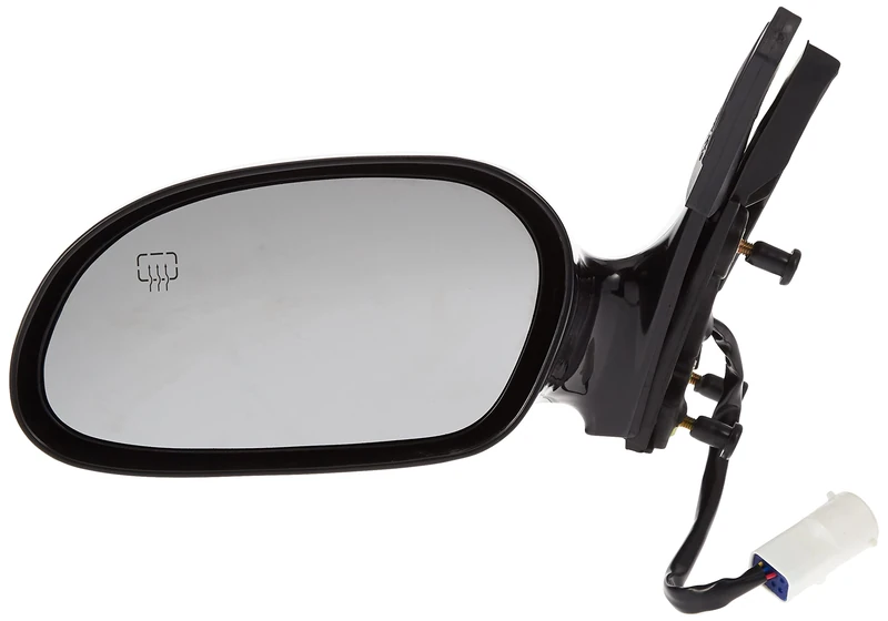 Dorman 955-277 Driver Side Power Door Mirror - Heated/Folding for Select Ford/Mercury Models, Black