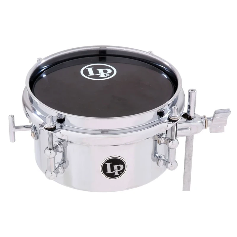 Latin Percussion LP846-SN 6-Inch Micro Snare Drum,Black