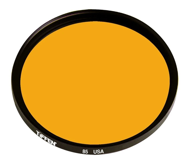 Tiffen 40.5mm 85 Filter - Color Correcting - Optical Glass - Black