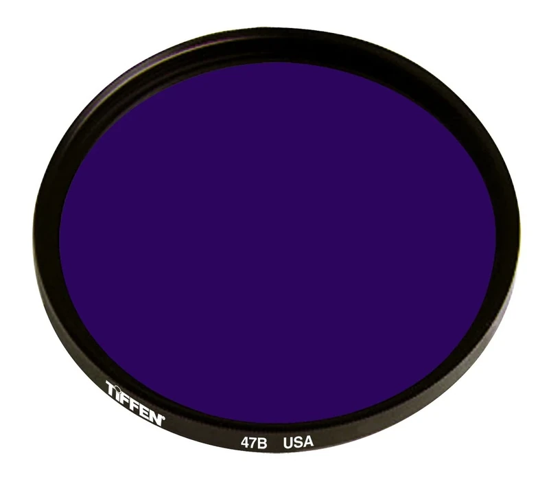 Tiffen 6747B 67mm Blue 47B Filter