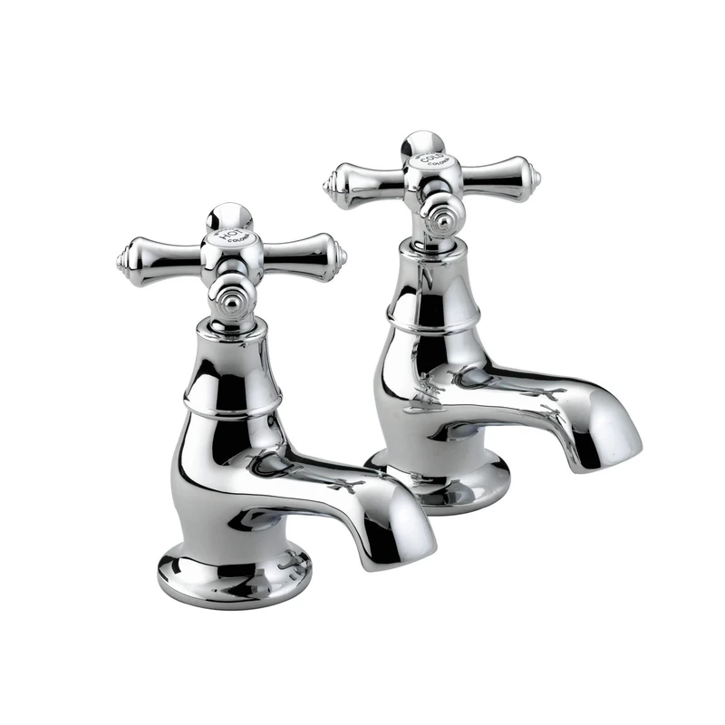 Bristan K 3/4 C Colonial Bath Taps - Chrome