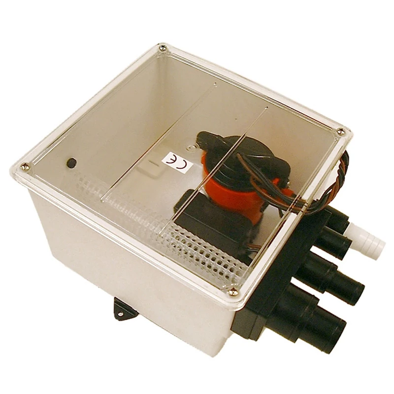 Johnson Pump 1000 Multiport Shower Sump Pump, 12V - Image 1