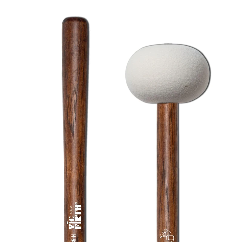 Vic FIrth - Corpsmaster® Series Bass Drum Mallet - MB5H - Extra Extra Large Head - Hard