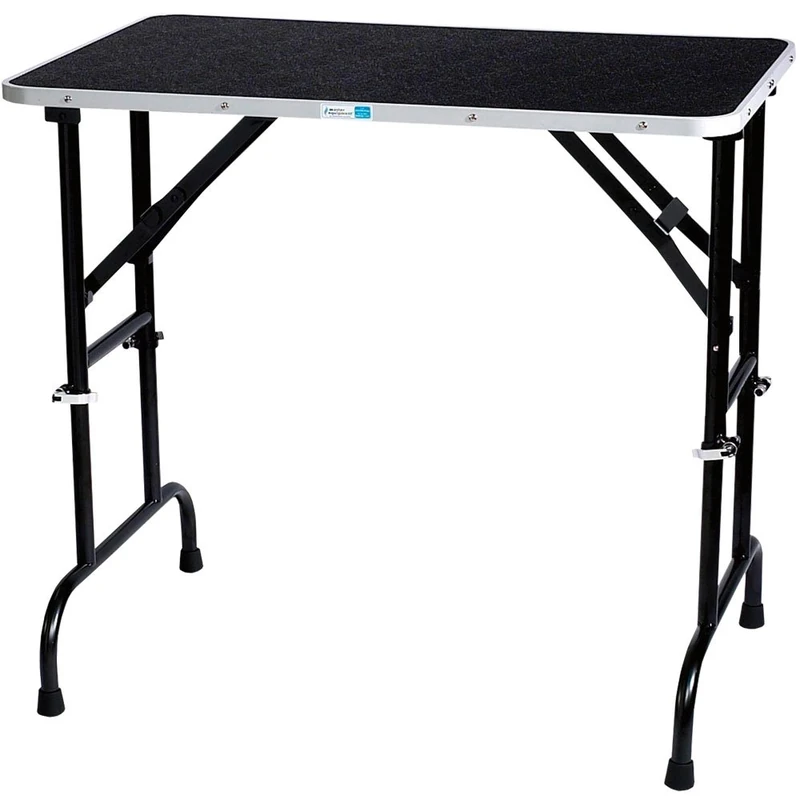 Master Equipment Adjustable Height Grooming Table, 42 by 24-Inch,Black