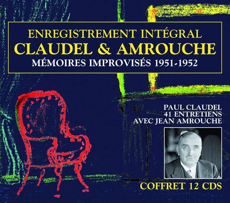 Mémoires Improvisés 1951-1952 - Enregistrement Intégral En 12 Cd Audio