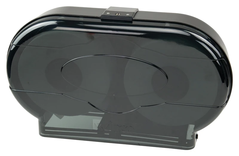 Winco TD-220 Double Roll Jumbo Toilet Paper Dispenser