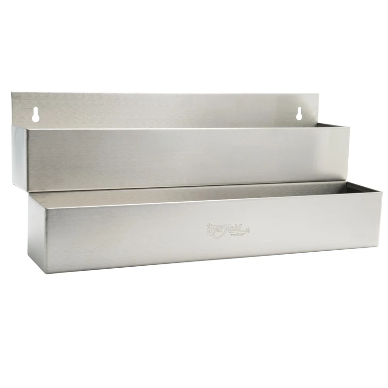 Winco SPR-22D Single Speed Rail, Stainless Steel