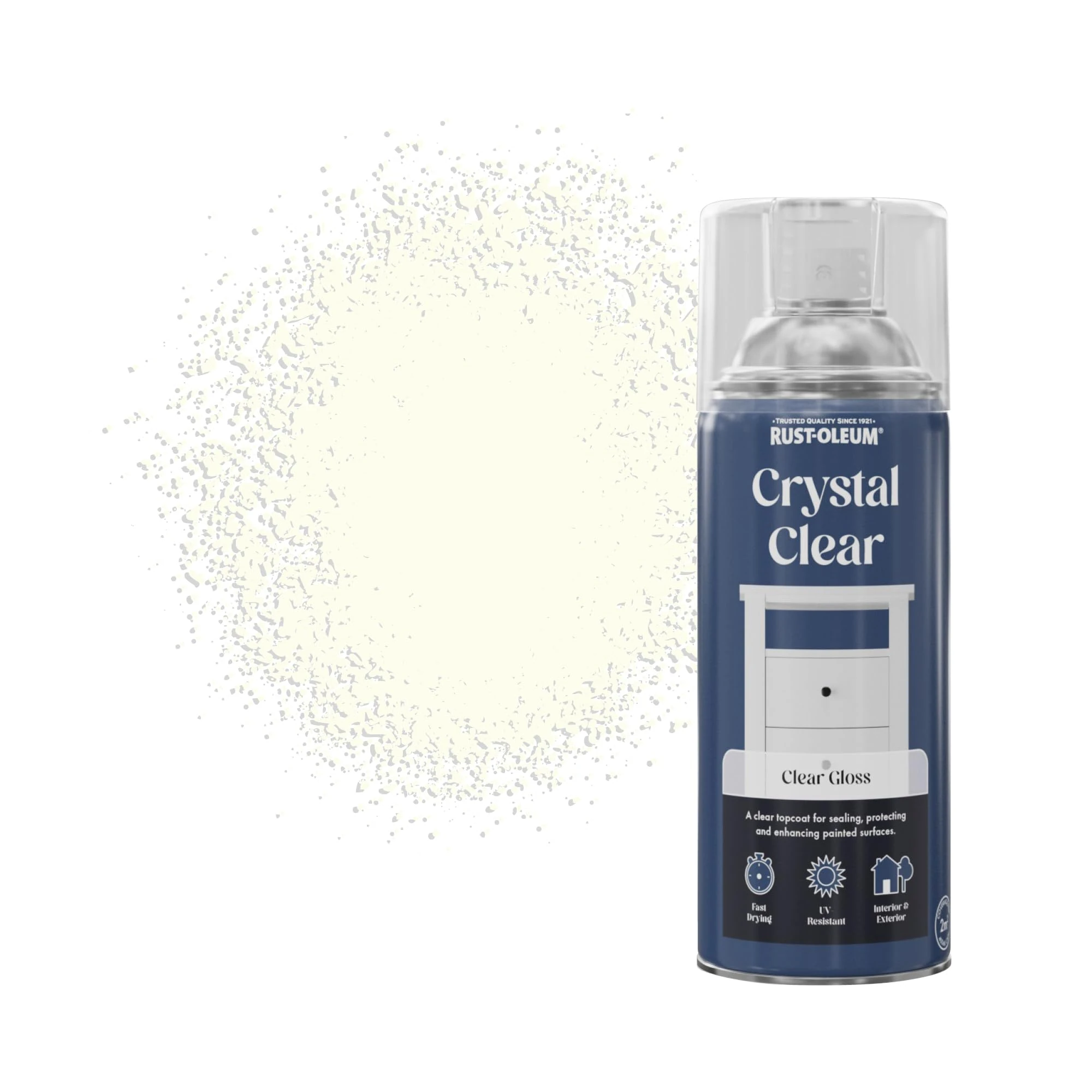 Rust-Oleum AE0040001E8 400ml Crystal Clear Gloss