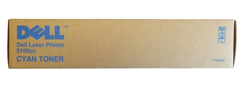 Dell Standard Capacity Cyan Toner (Yield 8,000 Pages) for Dell 5100cn Laser Printers