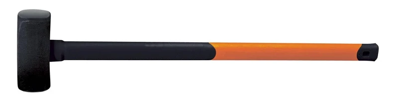 Fiskars Sledge Hammer L, Weight: 3.9 kg, Carbon Steel (Forged), Black/Orange, 1001619