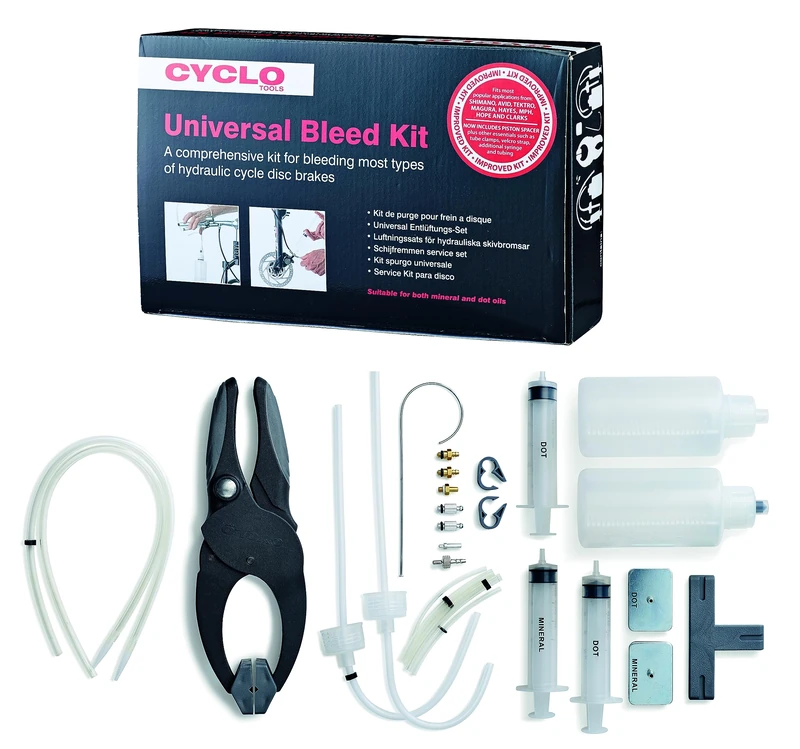 CYCLO Universal Bleed Kit for Hydraulic Cycle Disk Breaks