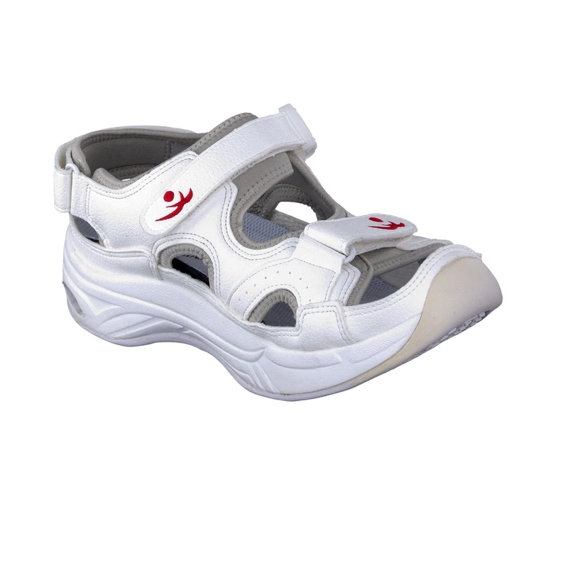 Chung Shi AuBioRiG Comfort Step Sandale Outdoor Sandals Womens White Weiss (weiss) Size: 12 (47 EU) - Image 1