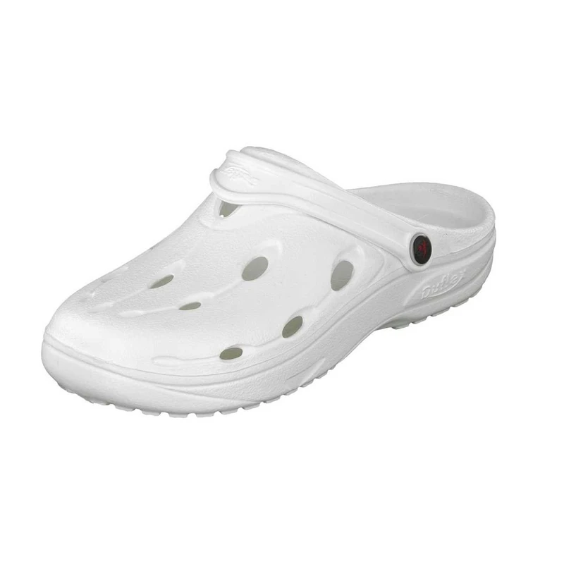 Chung Shi Unisex Dux Clogs, White, 6/7 UK