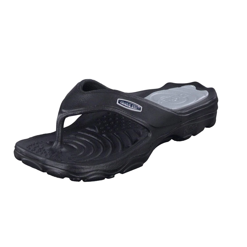 Chung Shi Unisex Dux Zori, Toe separator, Black/Grey, 43 EU - Image 1