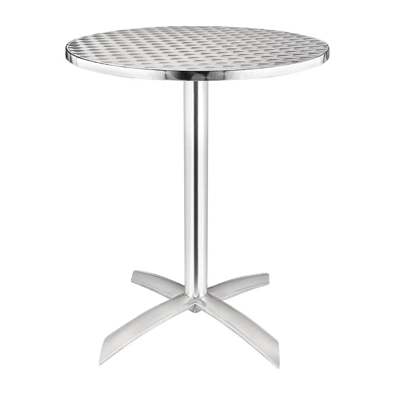 Bolero Flip-Top Table Stainless Steel 600mm Restaurant Bar Cafe Commercial