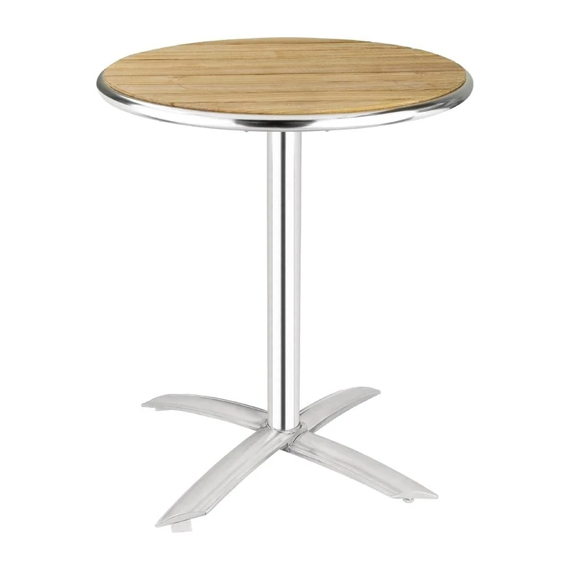 Bolero Flip-Top Table Ash 720X600mm Restaurant Bar CafпїЅ Commercial Outdoor
