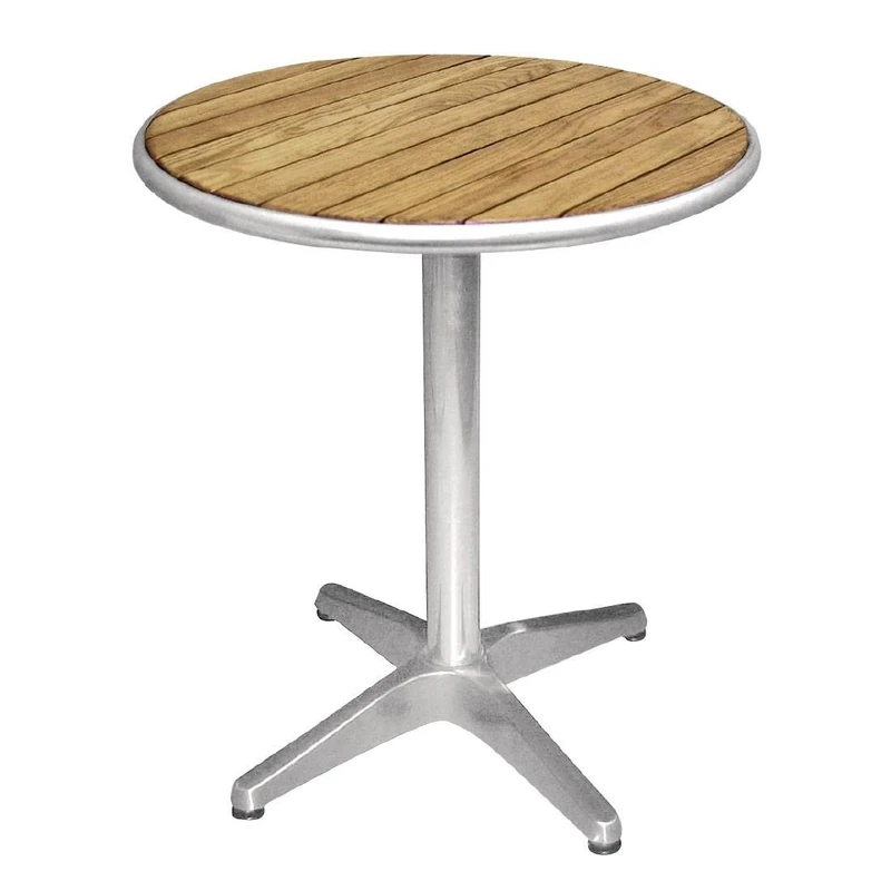 Bolero Ash Top Table Round 720X600mm Restaurant Bar CafпїЅ Commercial Dining - Image 1