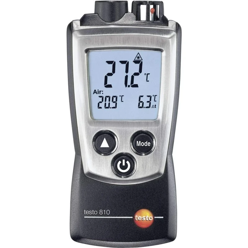 Testo 810 2 Channels Infrared Thermometer with TopSafe Case