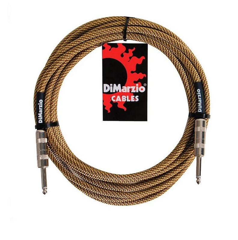 DIMARZIO DEP1718-VT Vintage Tweed 5.5m Guitar Cable