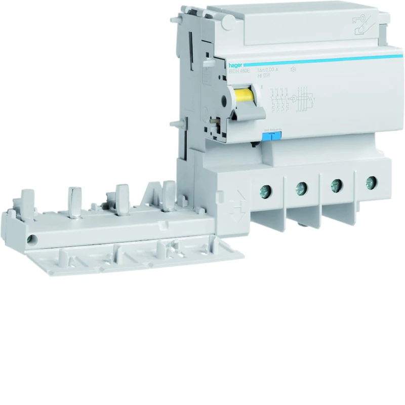 Hager hm Series Type a hi - Differential Block Type-a 4 Pole 30ma
