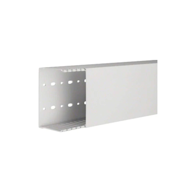 Hager HNG Halogen Gutter 75 x 125 Light Grey - Image 1