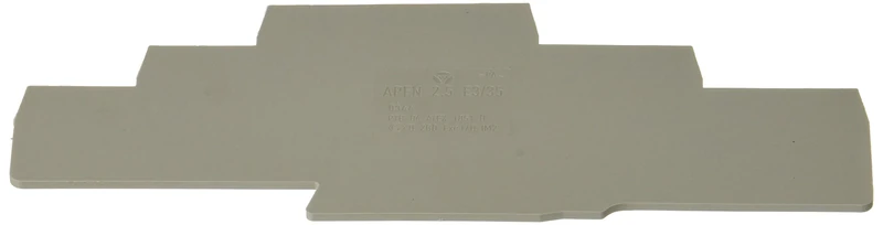 WIELAND 07.312.7555.0 End Cap for Borna Triple, 2.5 mm, APFN 2.5 E3, Pack 10