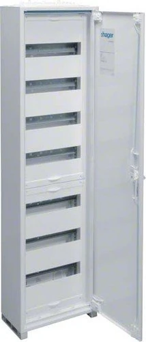 Hager FWB71S Freestanding Rack - White Steel (300x161x1100mm)