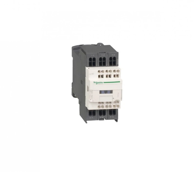 Schneider Electric TeSys Deca contactor,3P(3NO),AC-3/AC-3e,=440V 9A,24V DC low consumption coil,spring,LC1D093BL