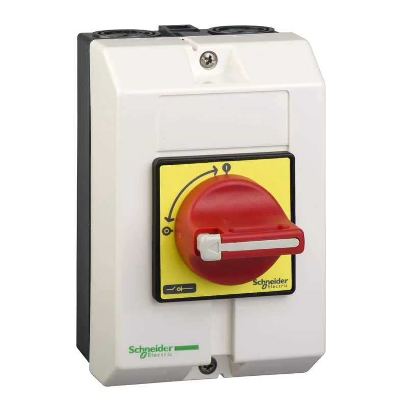Schneider Electric, TeSys Vario enclosed, emergency switch disconnector, 10A, IP65, VCF02GE