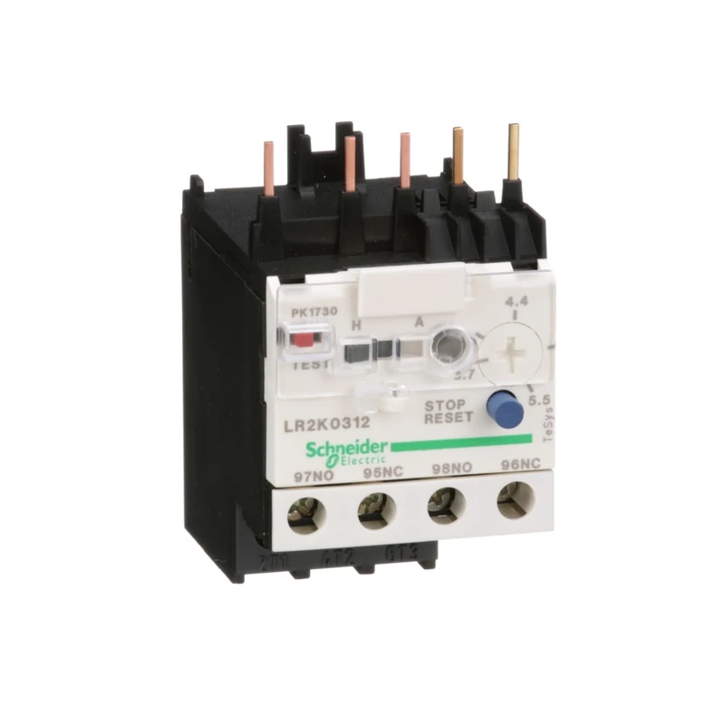 Schneider Electric, TeSys K - differential thermal overload relays - 3.7...5.5 A - class 10A, LR2K0312