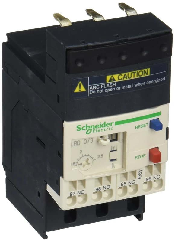 Schneider Electric LRD073 Overload Relay 1.6-2.5A, Tesys Lrd Thermal Overload Relays - 1.6...2.5 A - Class 10A