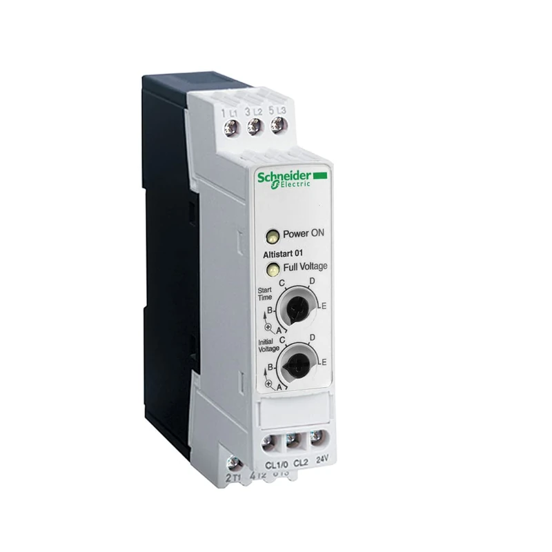 Schneider Electric ats01 N103ft ATS01 arrancador Progressive, 3 Phase, 0.37 – 1.1 kW Motor Power, 3 A, 110 – 480 V, 50/60 Hz